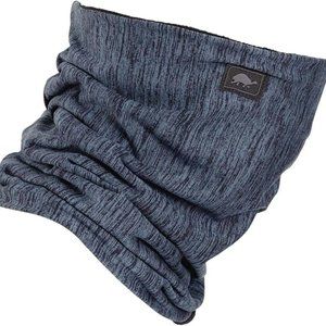 Turtle Fur Comfort Shell Stria UV Pipe Dream Fleece Lined Neck Warmer, Baltic
